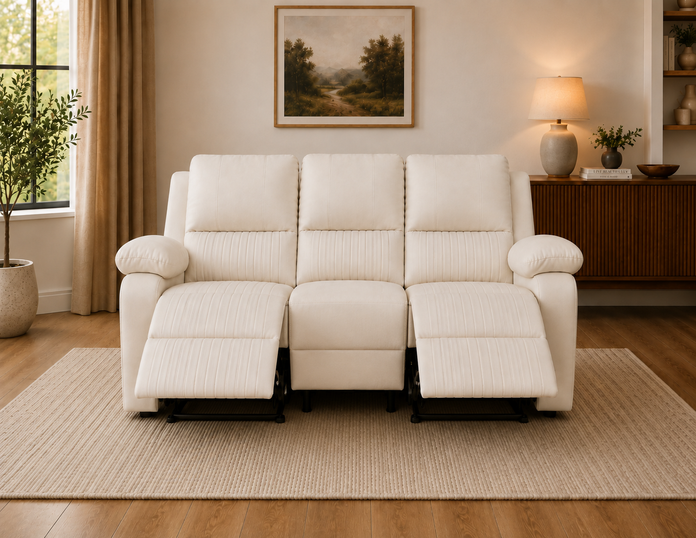 Modern 3-Seater Recliner